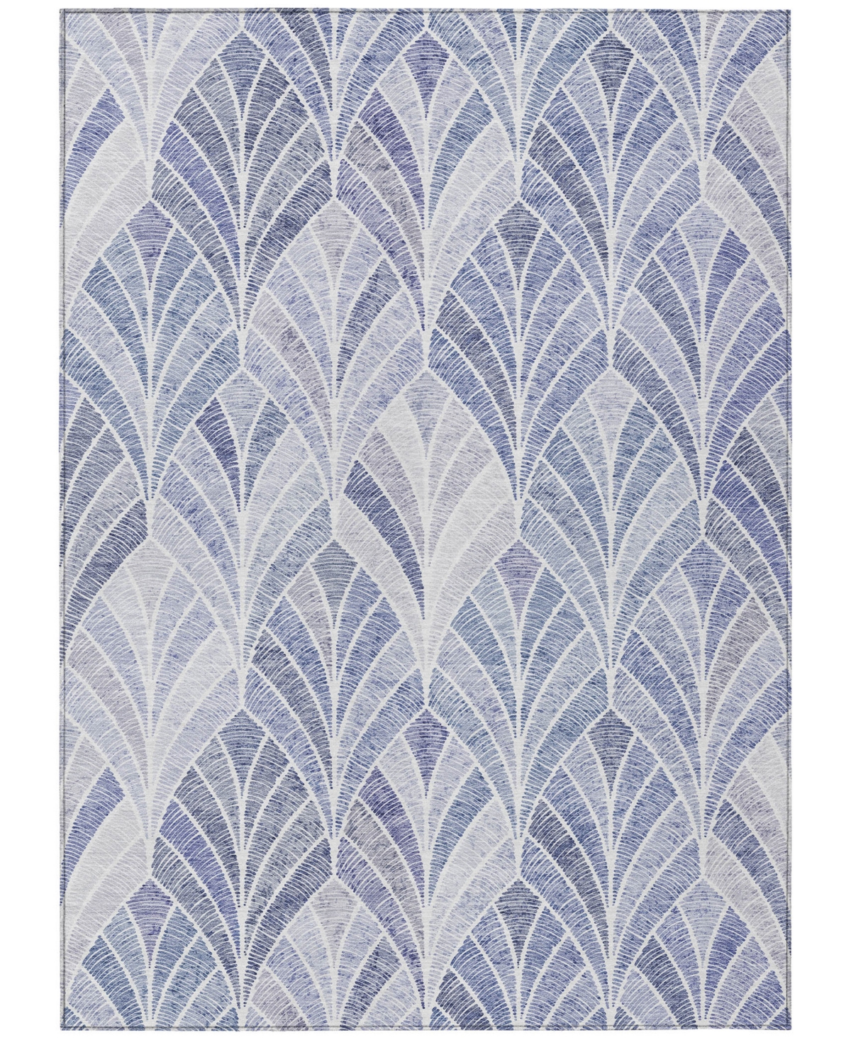 Shop Addison Chantille Machine Washable Acn851 5'x7'6" Area Rug In Denim