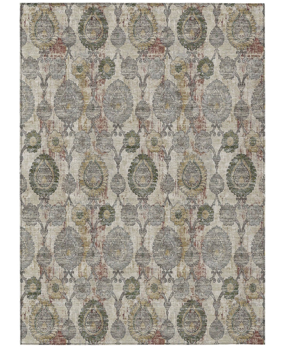 Addison Chantille Acn821 9'x12' Area Rug In Beige