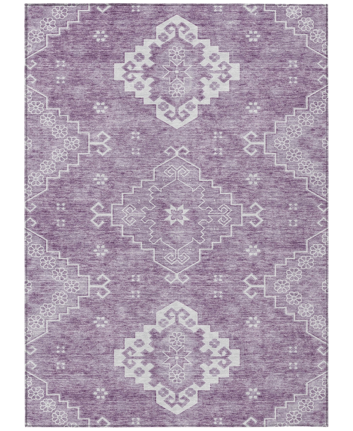 Addison Chantille Acn847 8'x10' Area Rug In Lavender