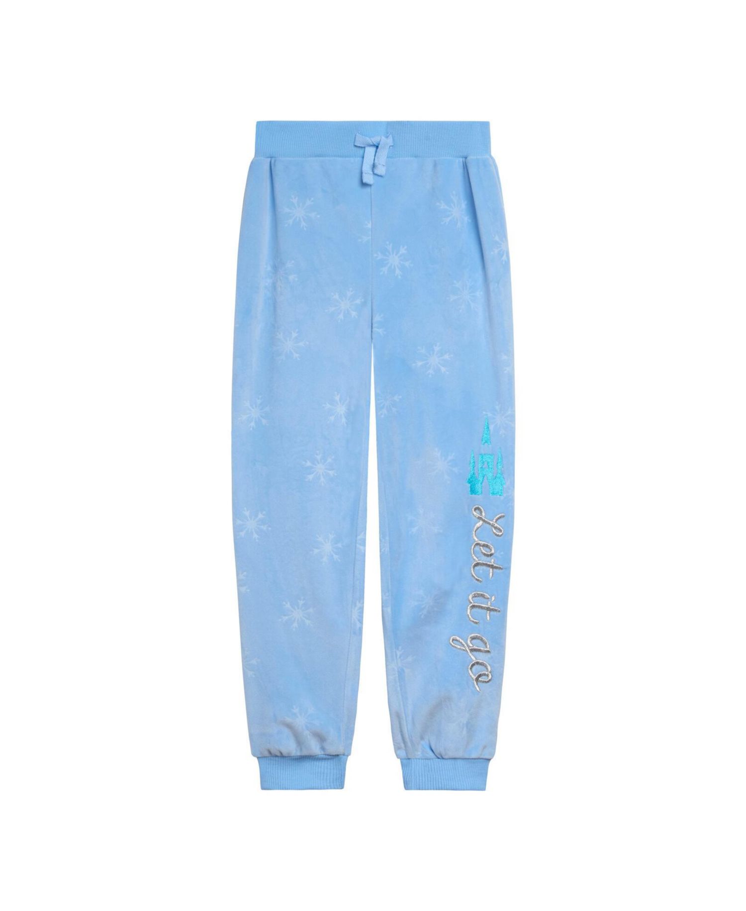 Disney Girls ( 6 to 10-12 ) Minnie Mouse Velour Zip Up Hoodie and Jogger Pants Outfit Set