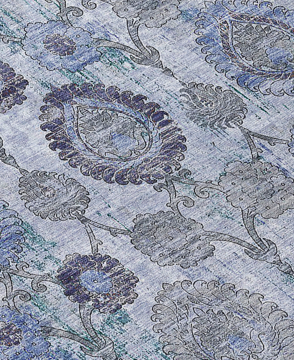 Addison Chantille Acn821 2'3"x7'6" Runner Area Rug In Blue