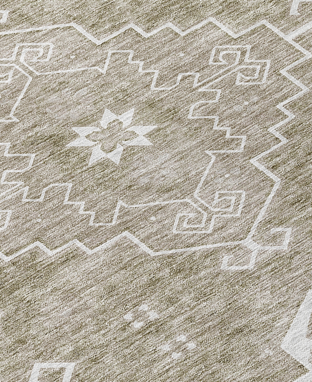 Addison Chantille Acn847 3'x5' Area Rug In Taupe