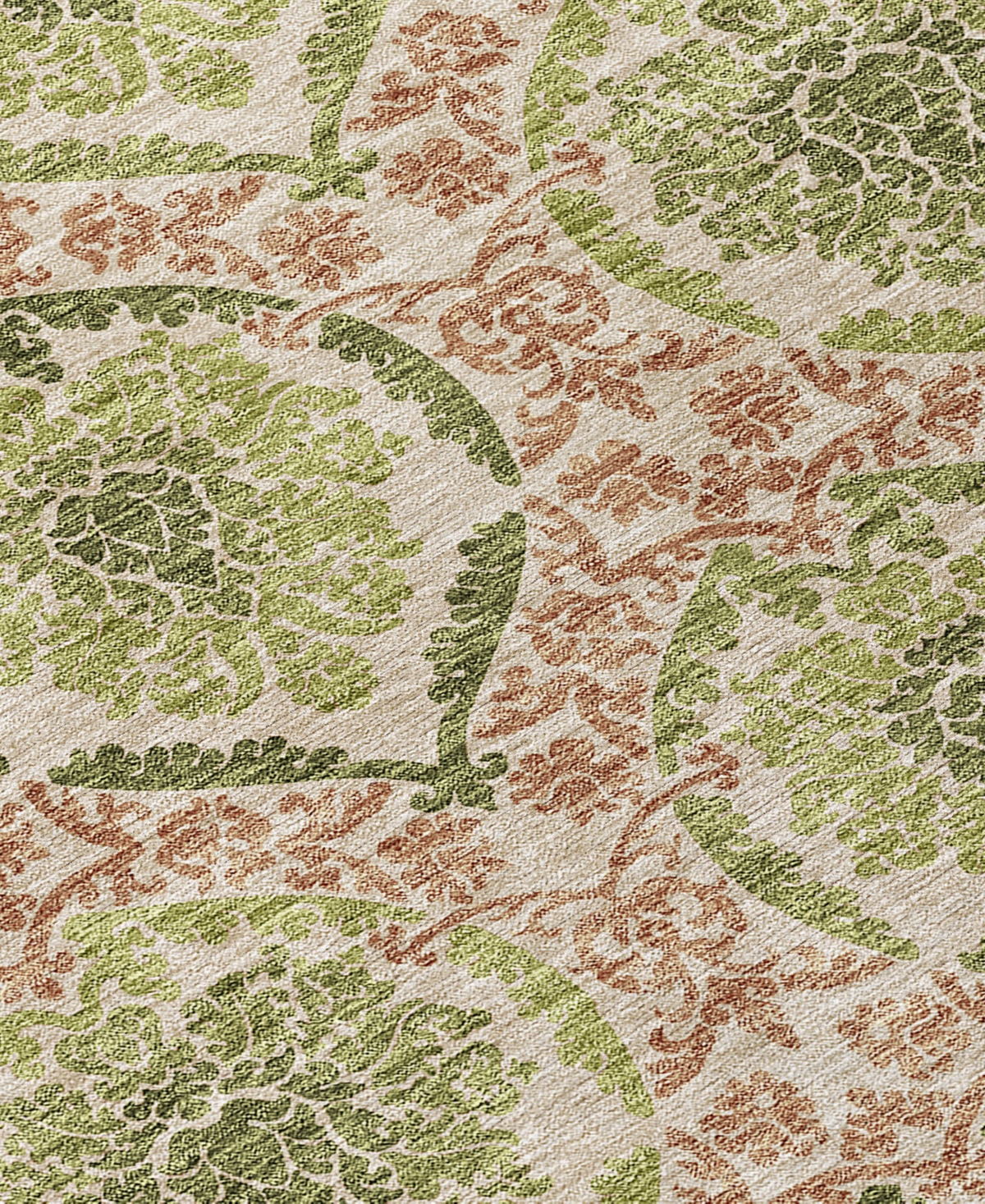 Addison Chantille Acn811 5'x7'6" Area Rug In Olive