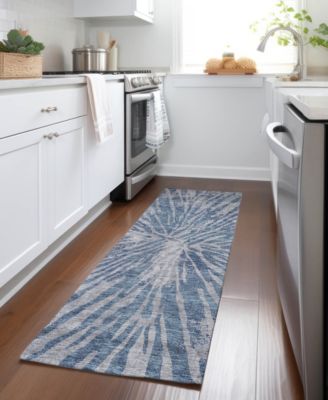 Chantille Machine Washable ACN818 2'3"x7'6" Runner Area Rug