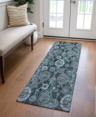 Chantille Machine Washable ACN821 2'3"x7'6" Runner Area Rug