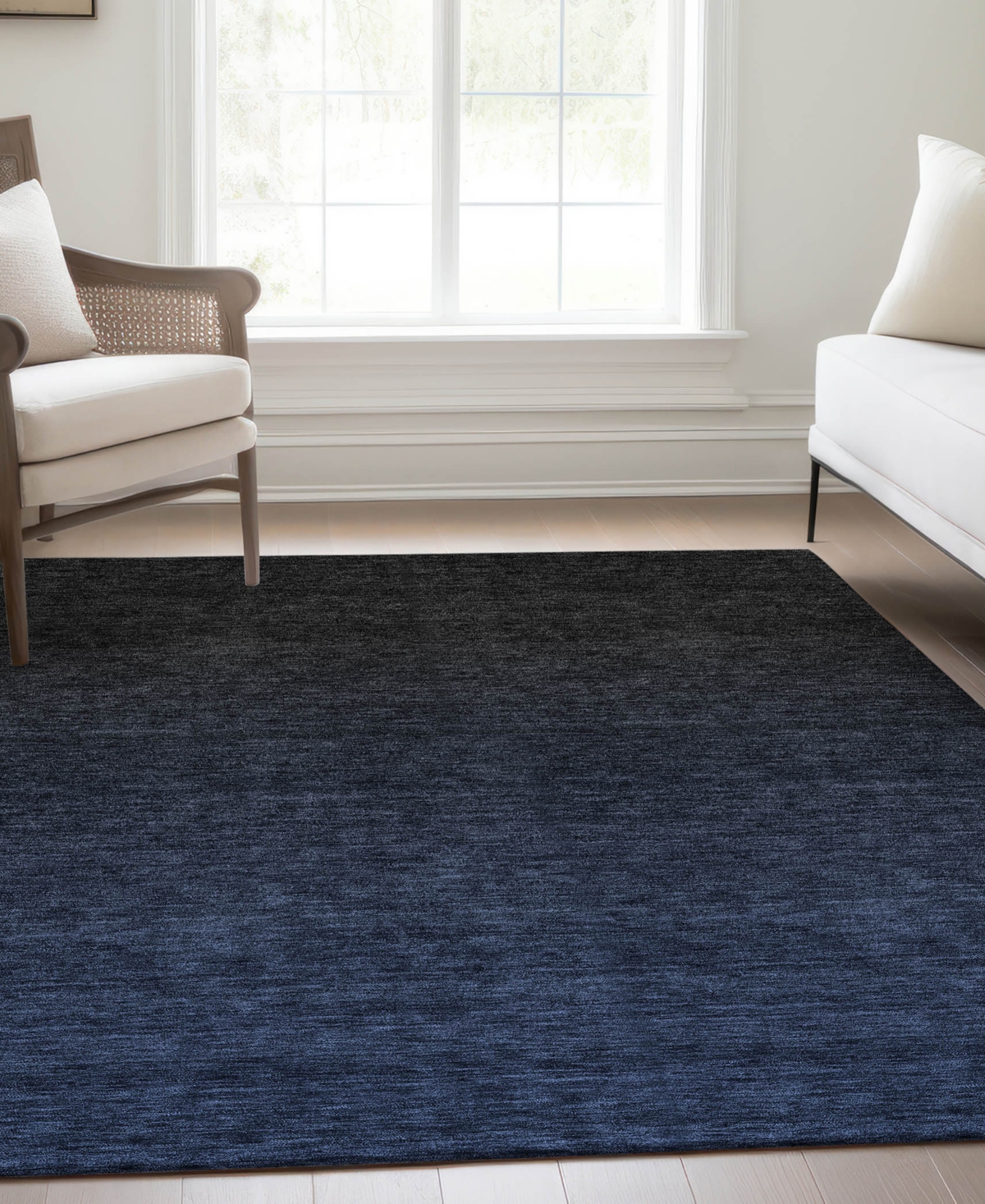 Addison Chantille Acn844 10'x14' Area Rug In Navy