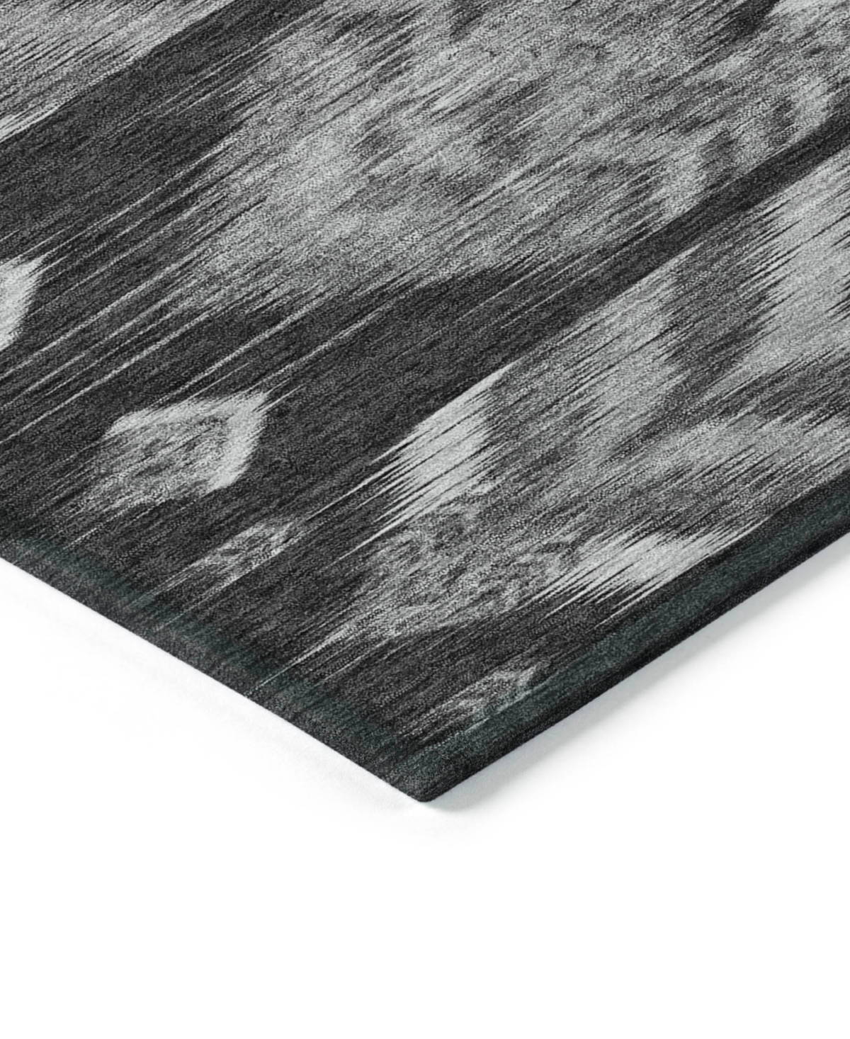 Addison Chantille Machine Washable Acn812 9'x12' Area Rug In Black