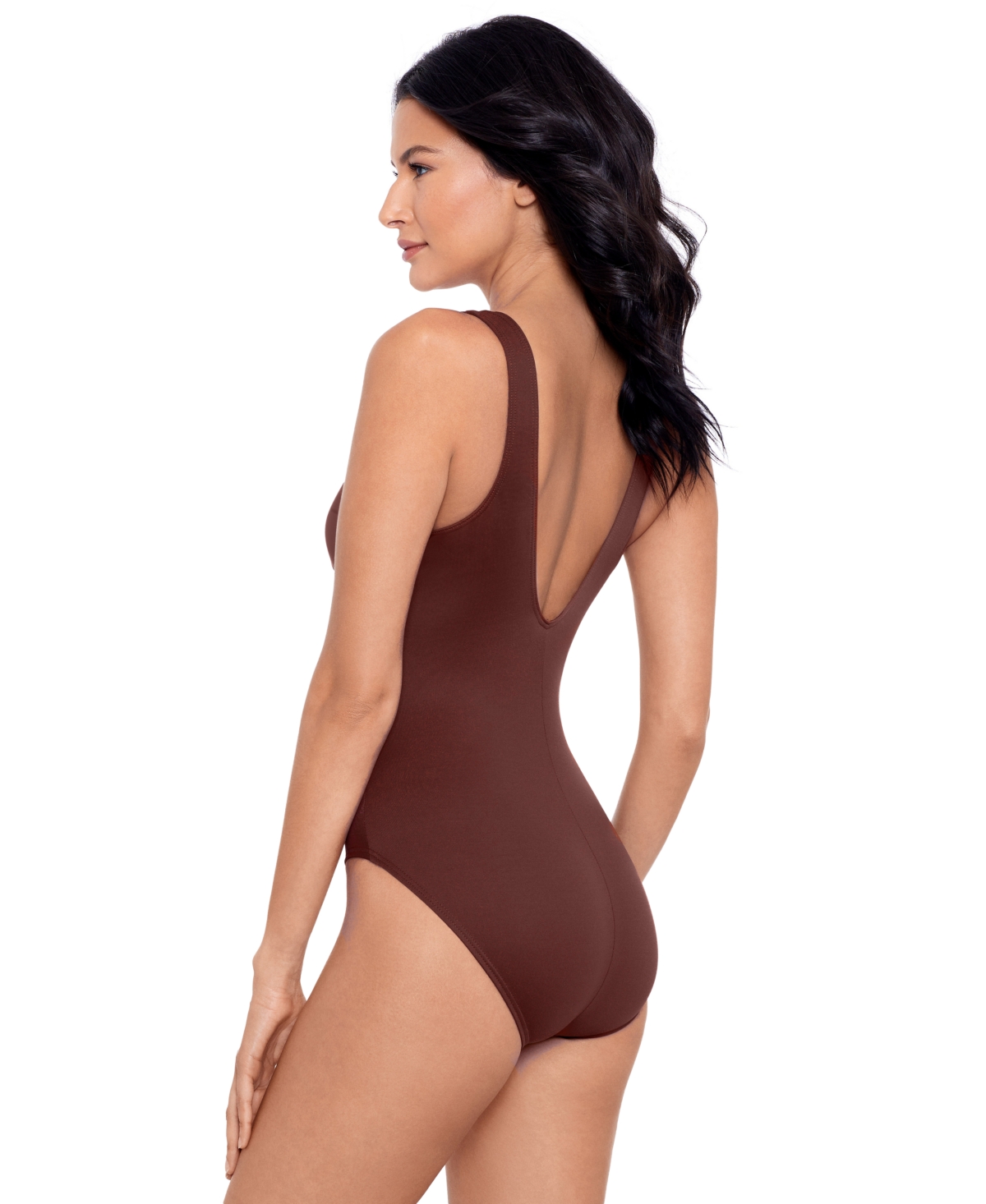 Shop Miraclesuit Must Have Escape One-piece Allover Slimming Underwire Swimsuit In Tamarind