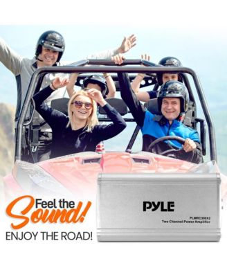 2-Channel Weather-Resistant Audio Amplifier, Compact Class D, 1000W