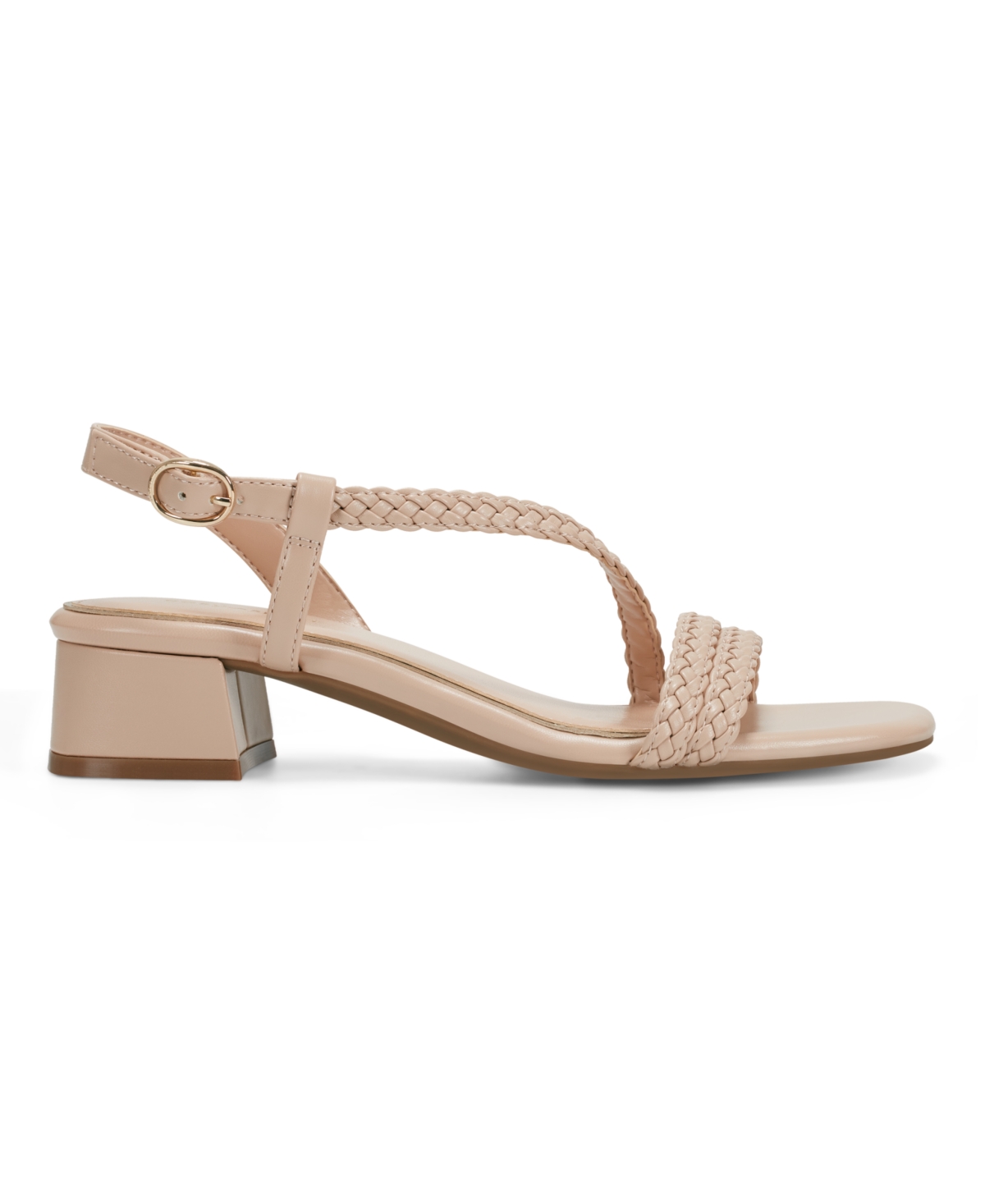 Shop Easy Spirit Women's Sagie Block Heel Dress Sandals In Light Natural