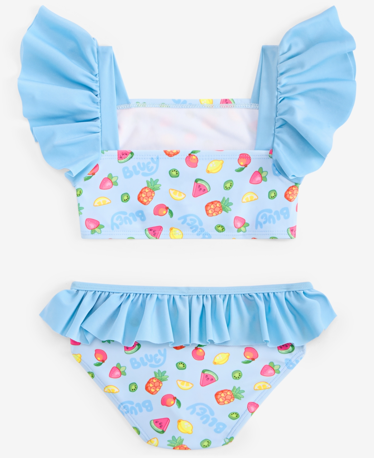 Dreamwave Toddler Girls 2-pc. Bluey Swimsuit In Blue