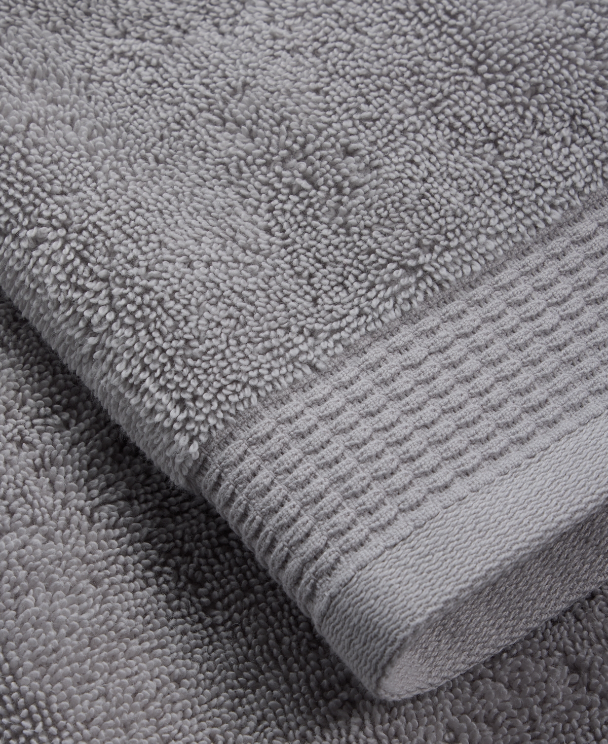 Charter Club Signature Hand Towel, 16" X 30", Exclusively At Macy's In Silver