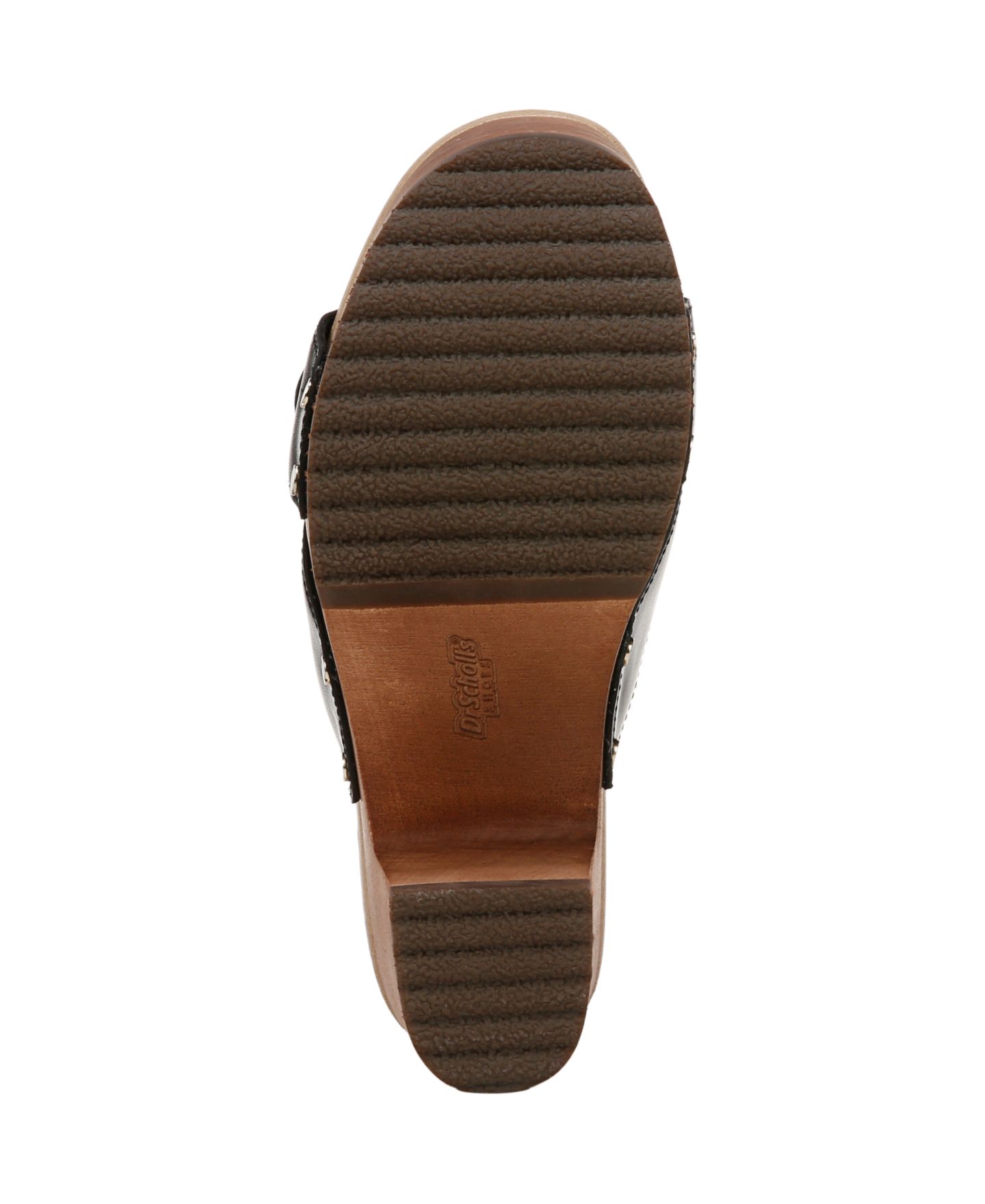 Женские сандалии Dr. Scholl's Original Max Too Slide, цвет: Чёрный кожаный — фото 5
