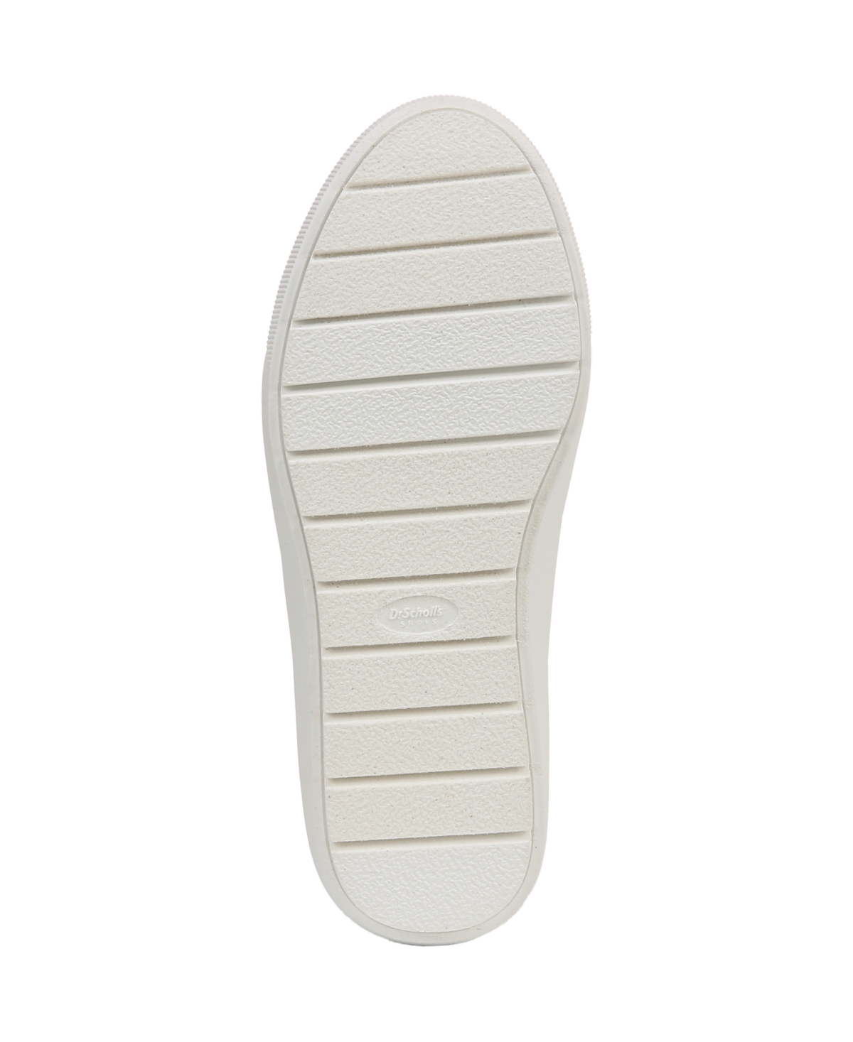 Shop Dr. Scholl's Women's Time Off Lace Up Platform Sneakers In Champagne Faux Leather