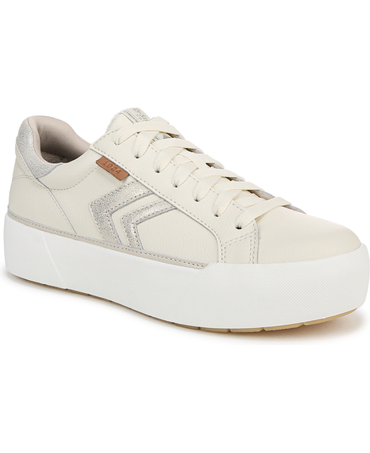 DR. SCHOLL'S WOMEN'S YOUNG AND FREE LACE UP PLATFORM SNEAKERS 