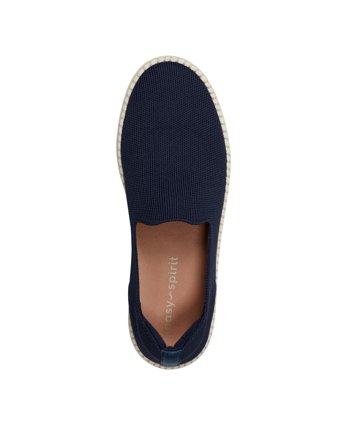 Shop Easy Spirit Women's Presley Breathable Slip-on Sneakers In Navy