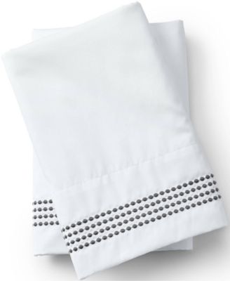 400 Thread Count Sateen Embroidered Pillowcases