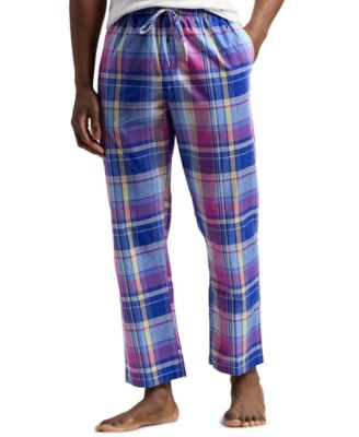 Men's Woven Plaid Pajama Pants