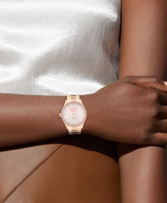 Women's Brooks Automatic Rose Gold Tone Stainless Steel Bracelet Watch, 38mm