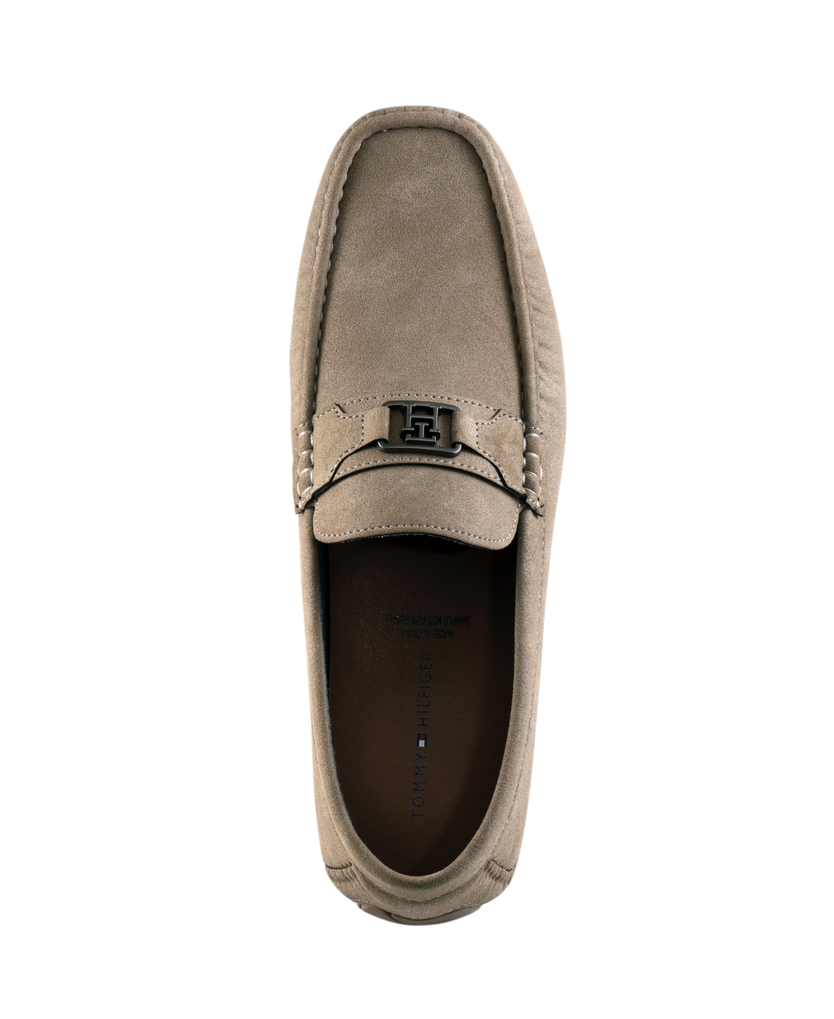 Tommy Hilfiger Men's Attle Moc Toe Driving Loafers In Taupe