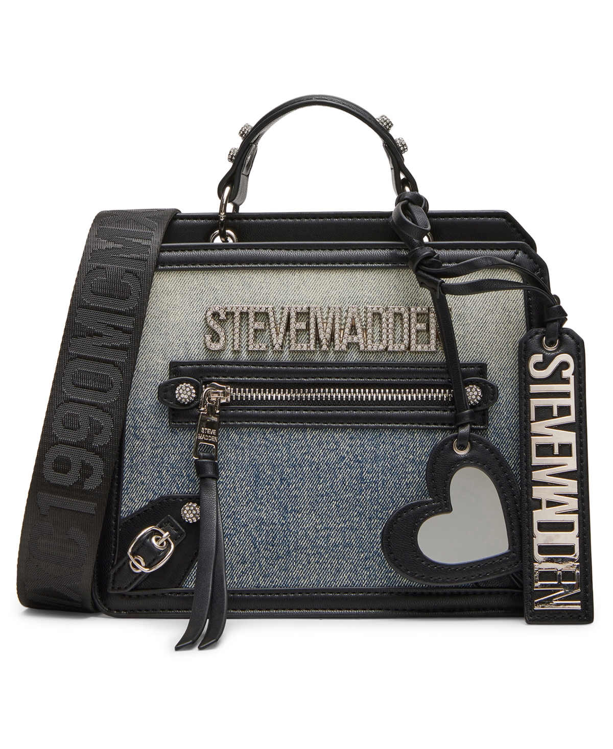 Bevelyno Satchel Bag - Denim