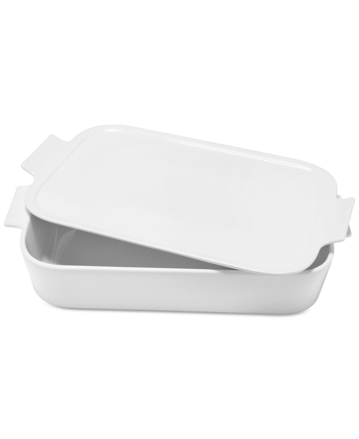 The Cellar James Large Lasagna Baker With Lid, Exclusively At Macy's In White