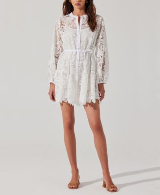 ASTR the Label - Women's Celie Lace Mini Dress
