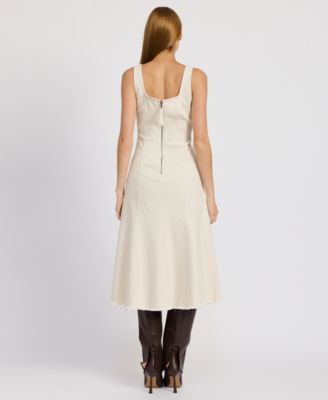 en saison oaklynn denim midi dress Women's Oaklynn Denim Mini Dress by En Saison S