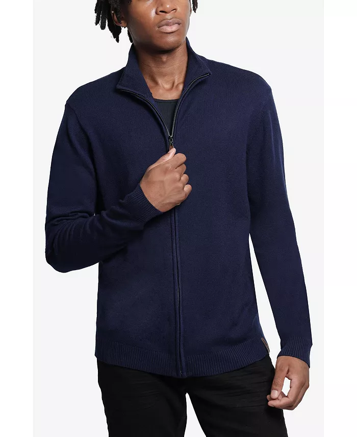 Men's Full Zip Mock Neck Sweater - thumbnail 9