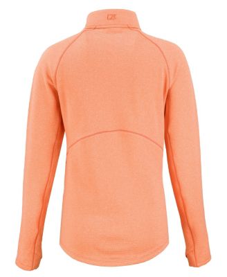 Women's Cutter and Buck Peshastin Fleece Recycled Half Zip Pullover