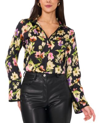 Vince Camuto - Women's Floral-Print Blouse