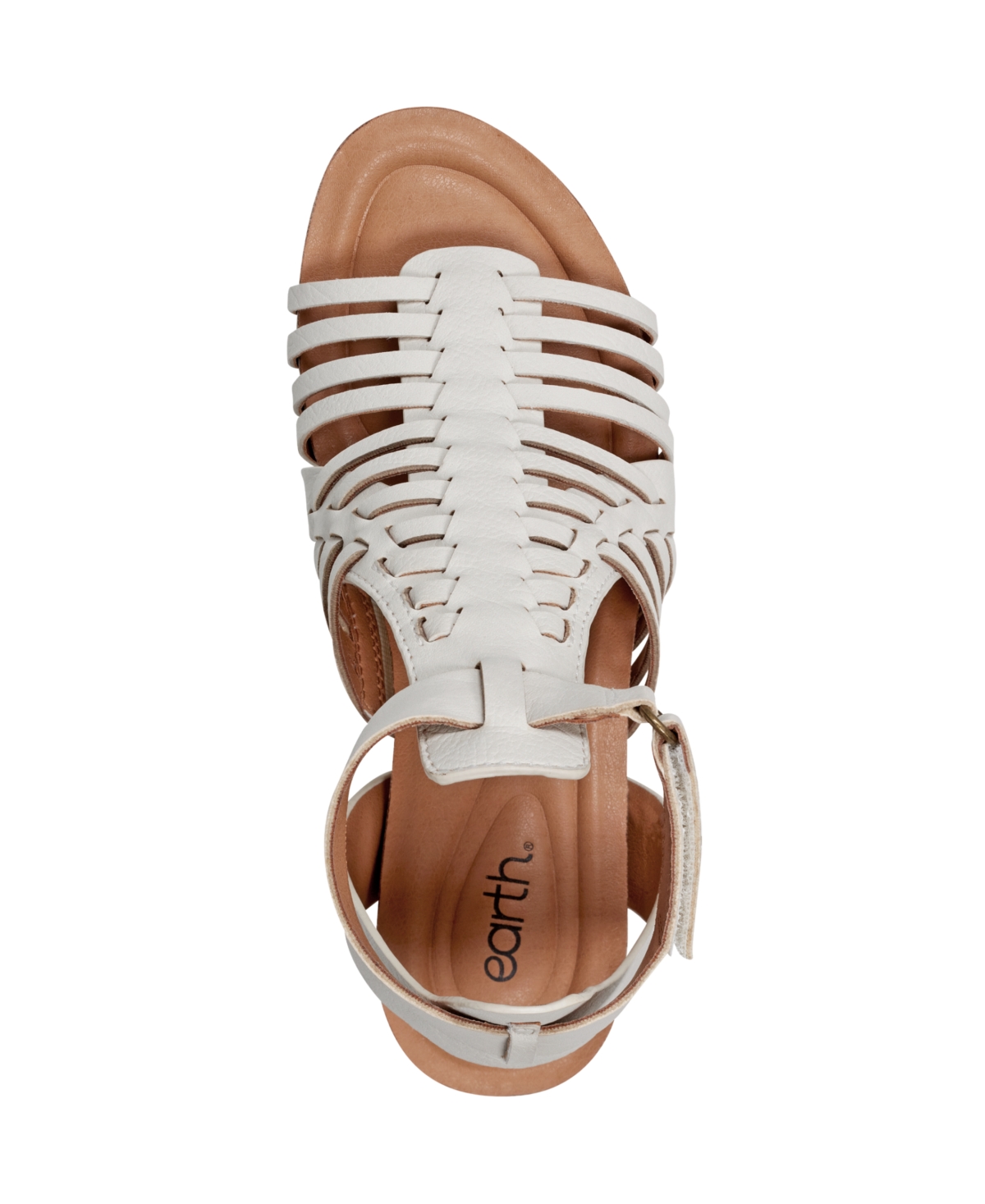 Shop Earth Women's Hattie Fisherman Wedge Sandals In Cream