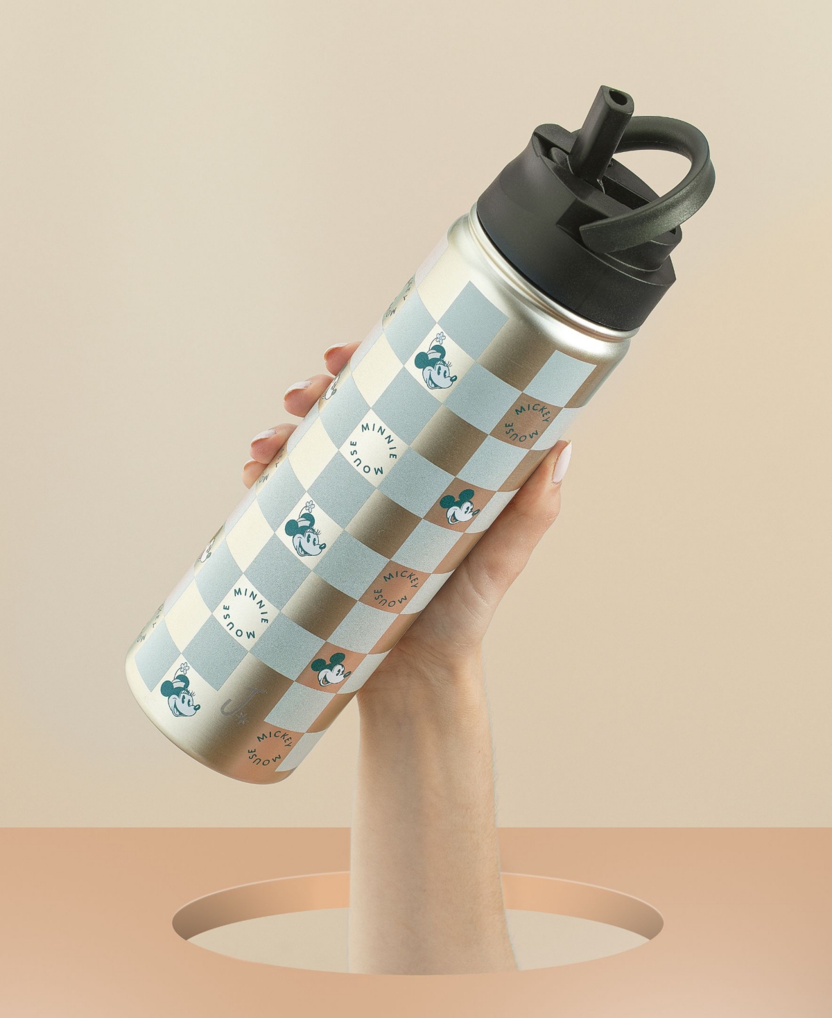 Shop Joyjolt Disney Retro Vintage 22 Oz. Water Bottle In Yellow