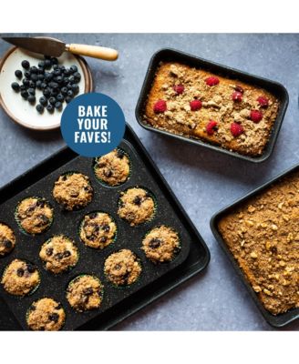 15-Piece Ultra-Durable Non-Stick Diamond Infused Cookware and Bakeware Set