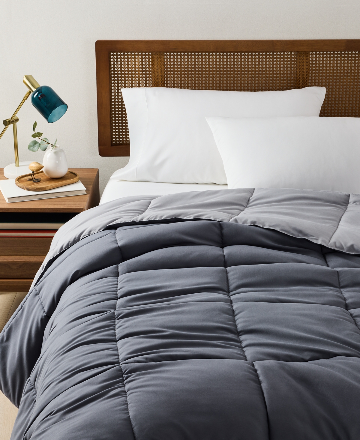 Arch Studio Microfiber Down Alternative Comforter, Full/queen, Exclusively At Macy's
