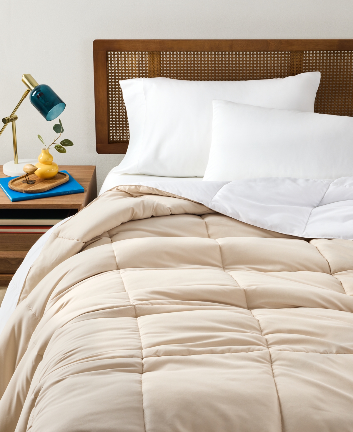 Arch Studio Microfiber Down Alternative Comforter, Full/queen, Exclusively At Macy's