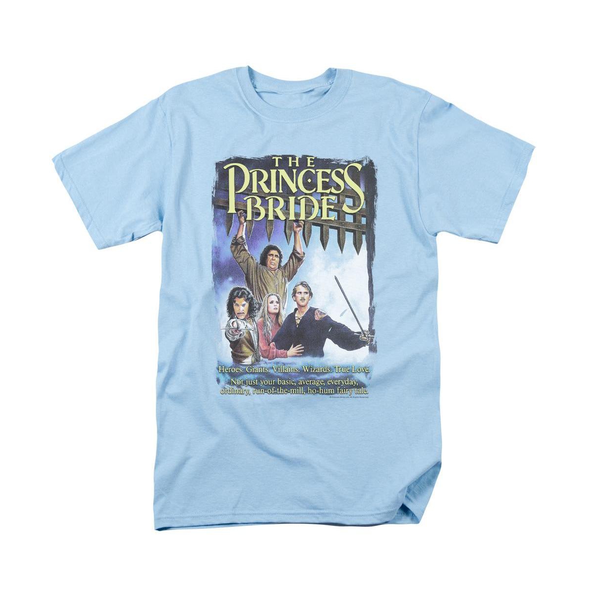 Men's Alt Poster Short Sleeve Adult Tee / T-Shirt - Bright blue