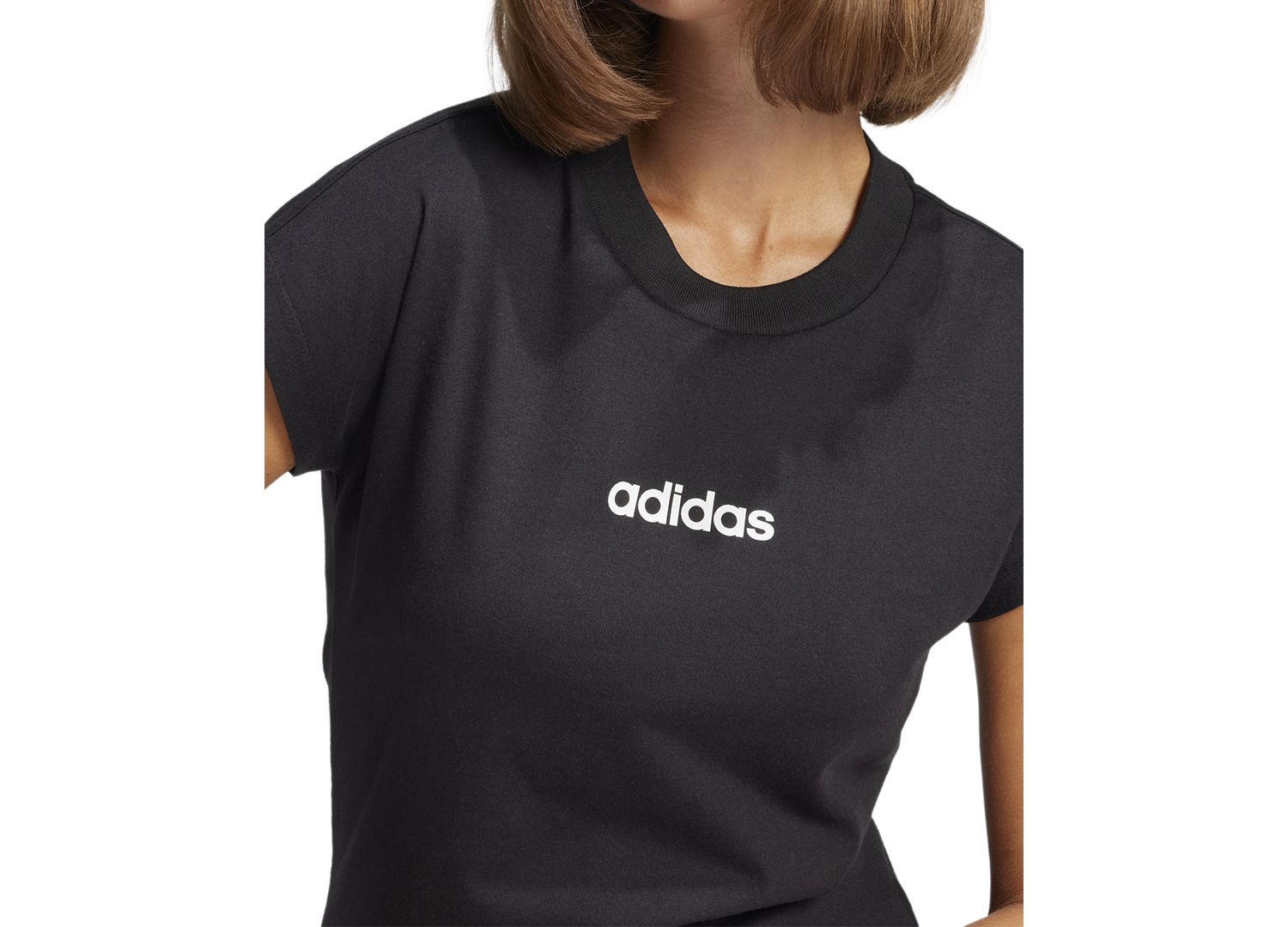 Women's Essentials Linear Cotton T-Shirt
