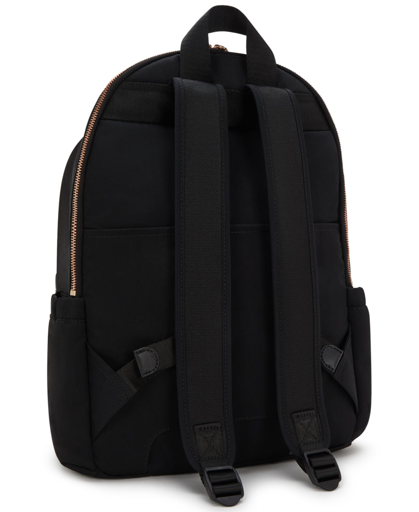 Рюкзак Kipling Delia Medium Convertible, цвет: Чёрный розовый — фото 11