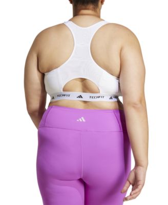 Plus Size Techfit Racerback Sports Bra 