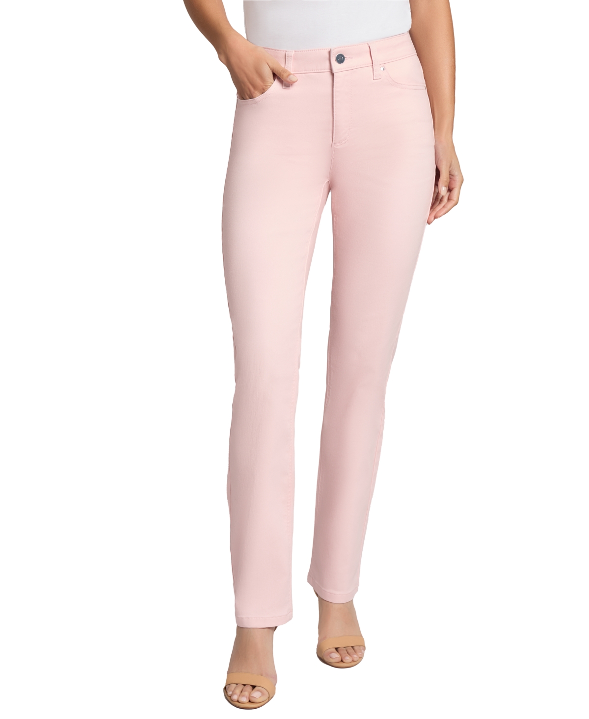 JONES NEW YORK WOMEN'S LEXINGTON STRAIGHT-LEG CITY JEANS 