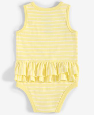 Baby Girls Club Stripe Sunsuit, Exclusively at Macy's
