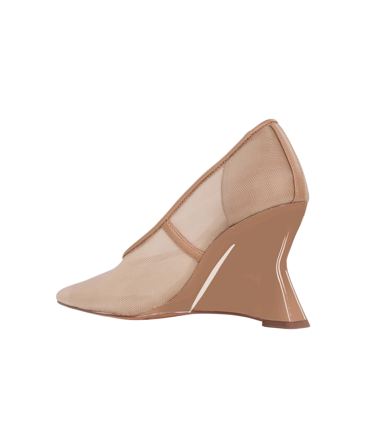 Katy Perry The Trendygurl Pointed Toe Wedge Pump In Caramel