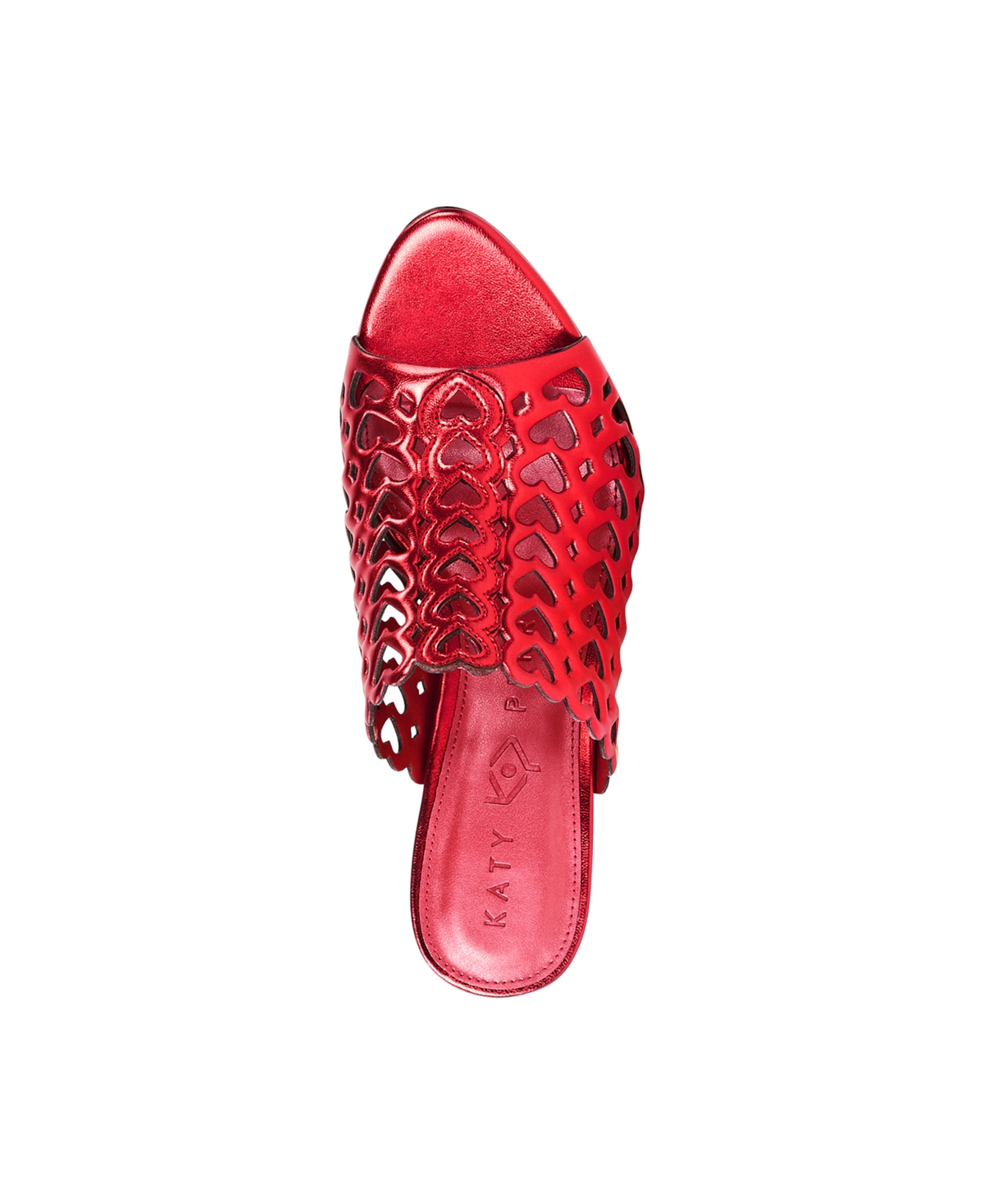 Katy Perry The Laterr Mule In Heart Red