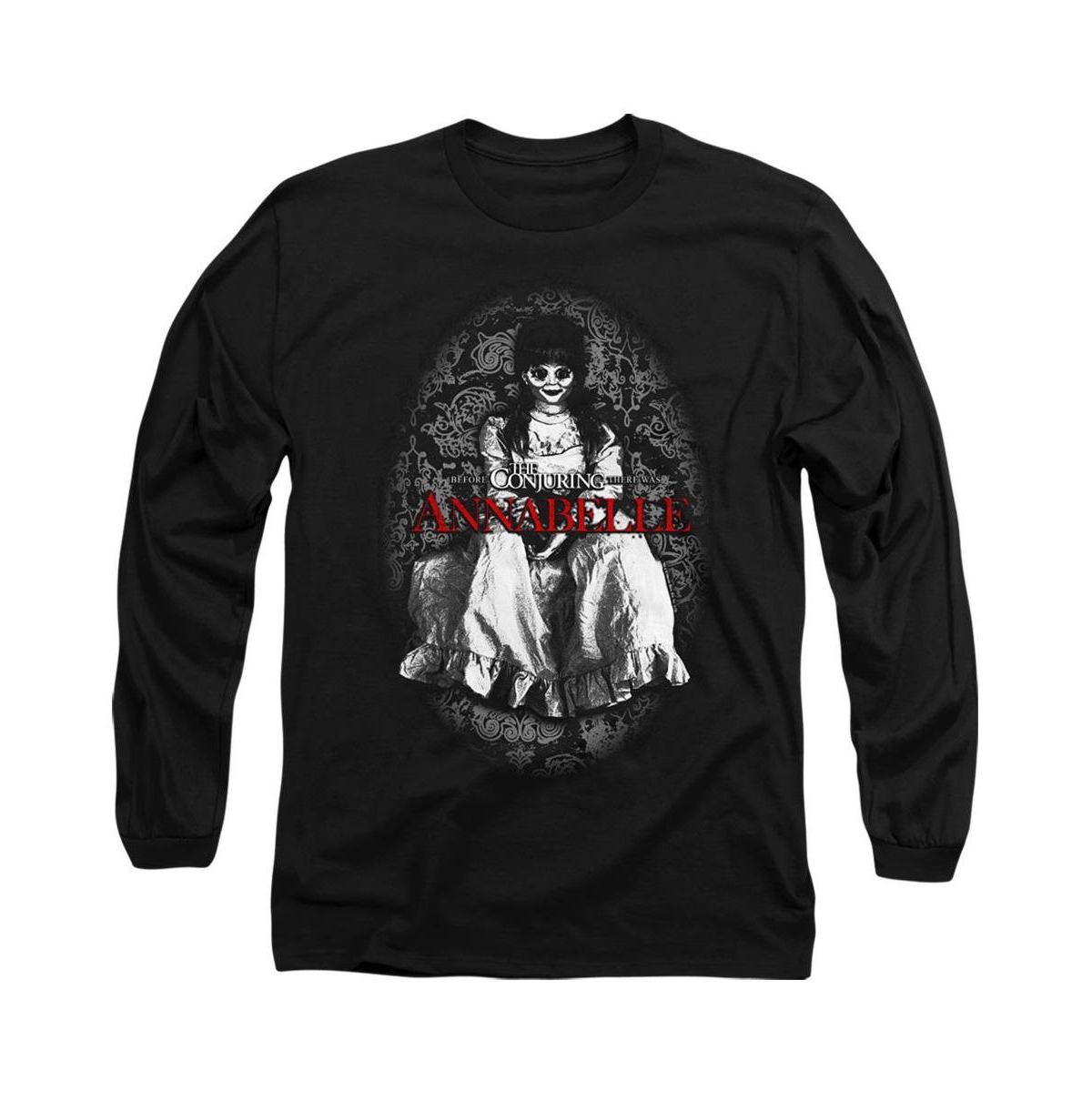Men's Long Sleeve Adult Tee / T-Shirt - Black