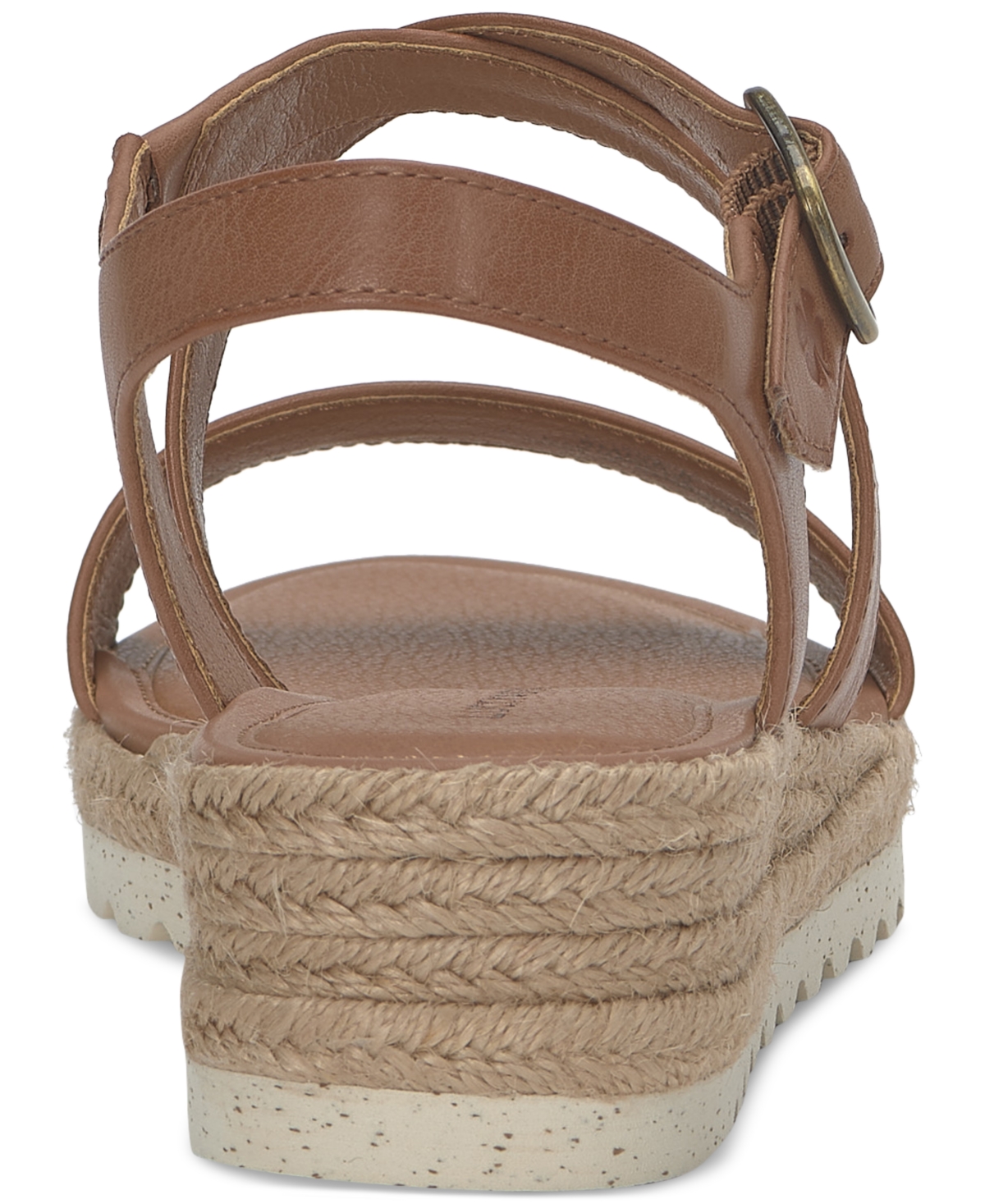 Lucky Brand Trianna Strappy Platform Sandal In Adobe Brown