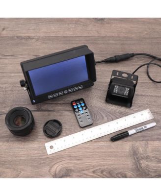 DVR Cam Recording System with 7'' Display Monitor and Night Vision, Waterproof