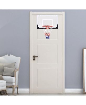 Over-The-Door Mini Basketball Hoop Includes Basketball & Hand Pump