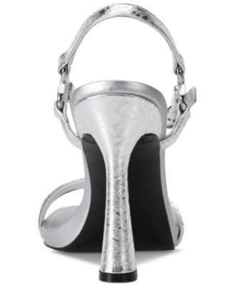 Cybil High-Heel Square-Toe Sandals