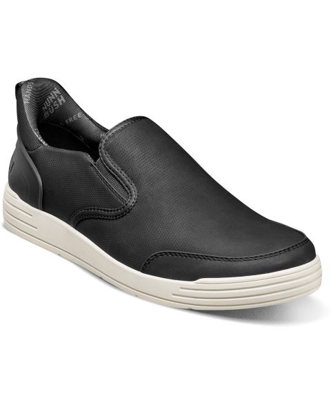 Мужские кроссовки Nunn Bush Kore City Walk EZ Moc Toe Slip On, цвет: Чёрный